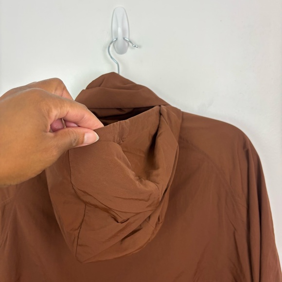 Lululemon Always Effortless Jacket Roasted Brown Water Repellent Size 4 - Picture 8 of 13